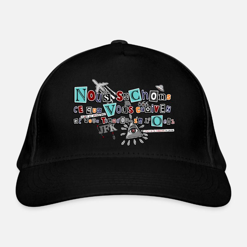 Complots Casquette classique bio
