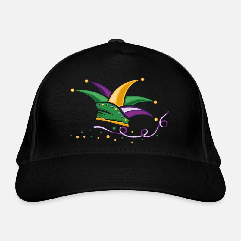 Narrenkappe Mardi Gras New Orleans Karneval Bio-Baseballkappe