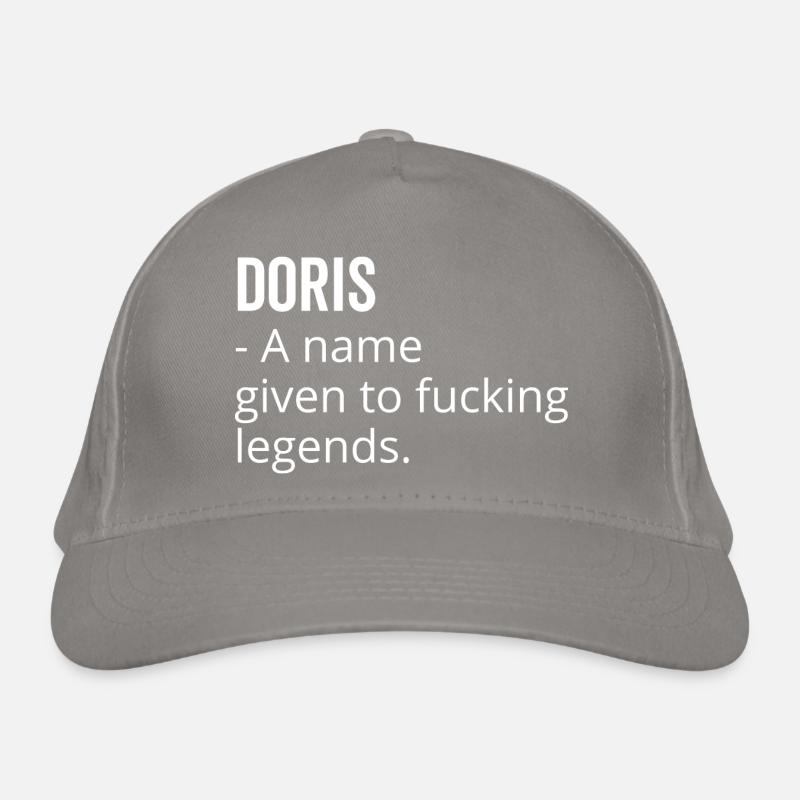 Doris ein Name, der Fucking Legends gegeben wurde Bio-Baseballkappe