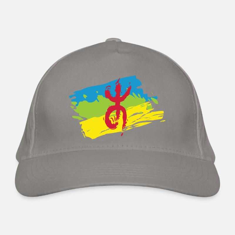 Z Imazighen (Drapeau Amazigh) Casquette classique bio