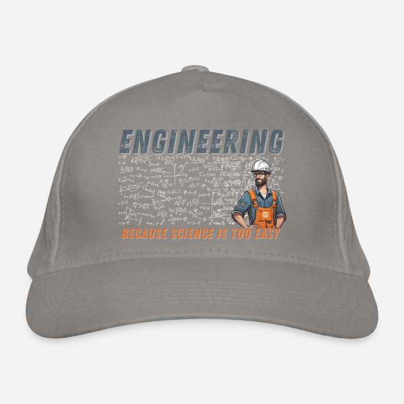 Engineering Because Scince is too easy Bio-Baseballkappe