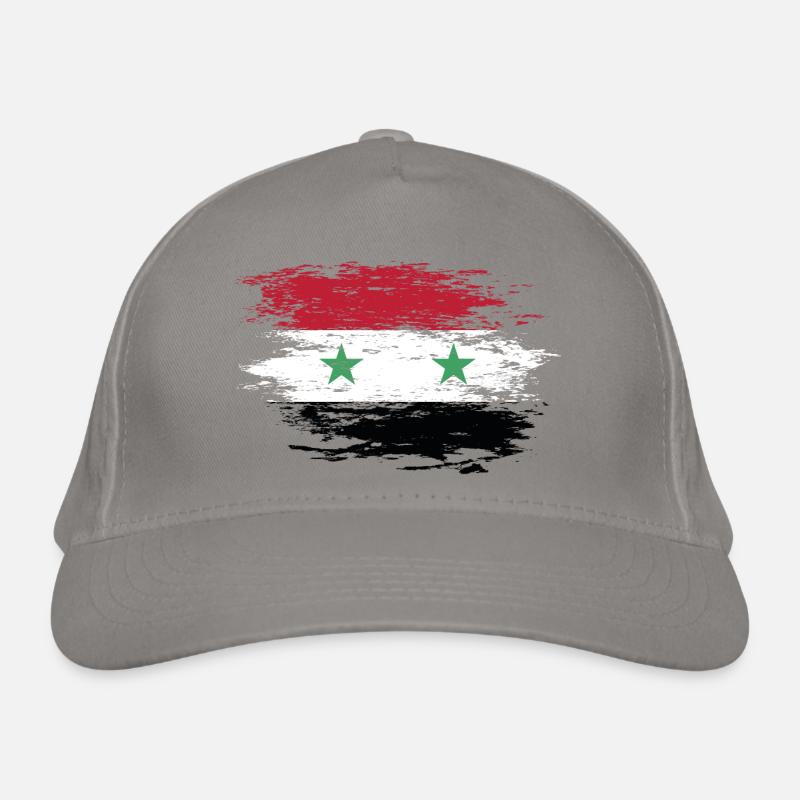 Syria flag used Organic Baseball Cap