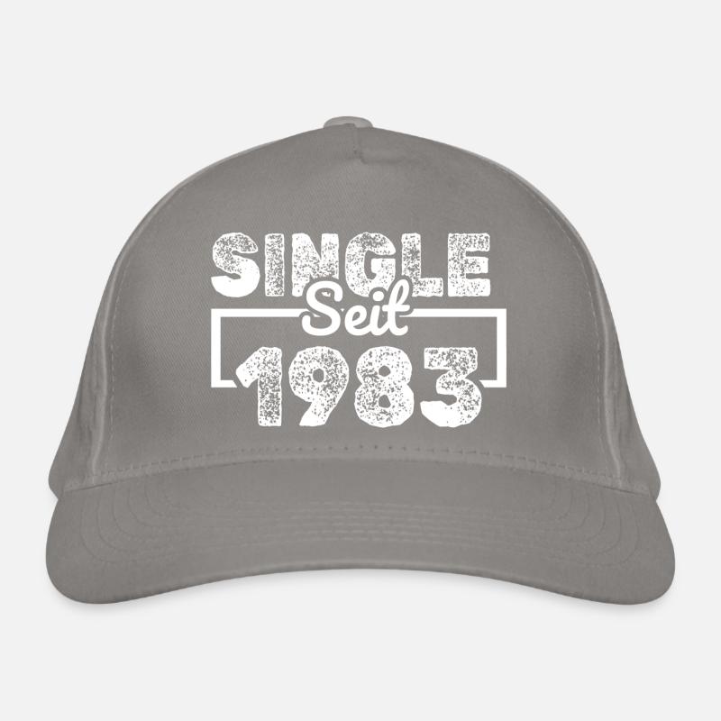 Single, 1983 Casquette classique bio