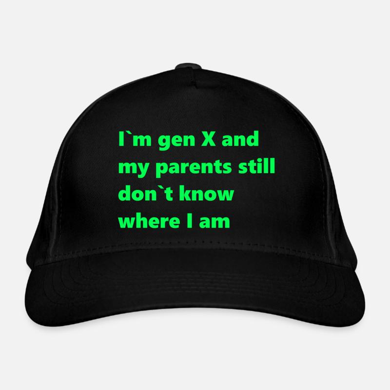 Génération X Casquette classique bio