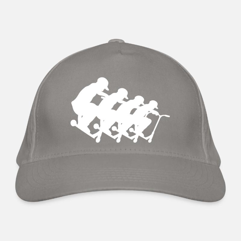 Racing Cyclists Pack Silhouette Organic Baseball Cap