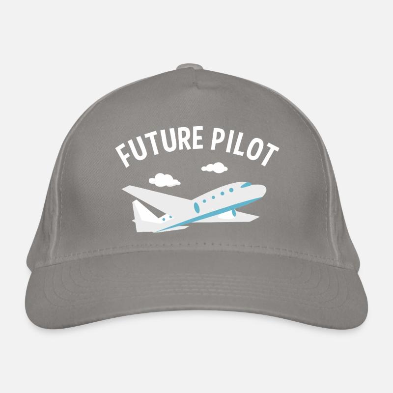 Zukünftiger Pilot Tee Bio-Baseballkappe