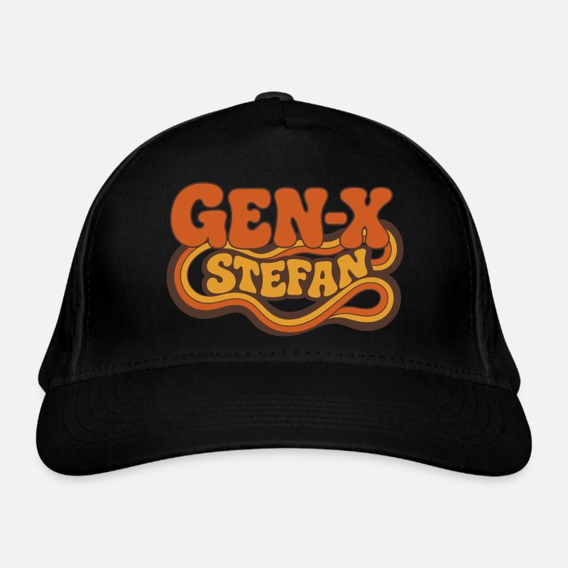 Stefan – Vintage GEN-X Retro-Design Bio-Baseballkappe