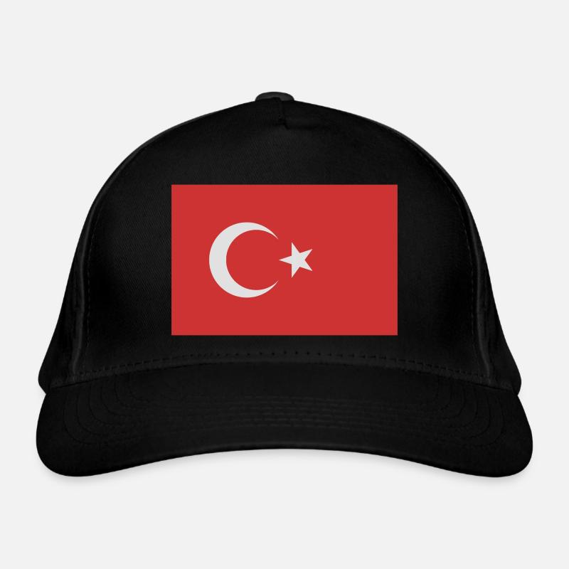 Turkey (vector) Organic Baseball Cap