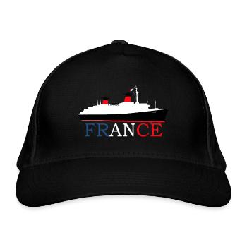 PAQUEBOT FRANCE - Casquette classique bio - noir - Devant
