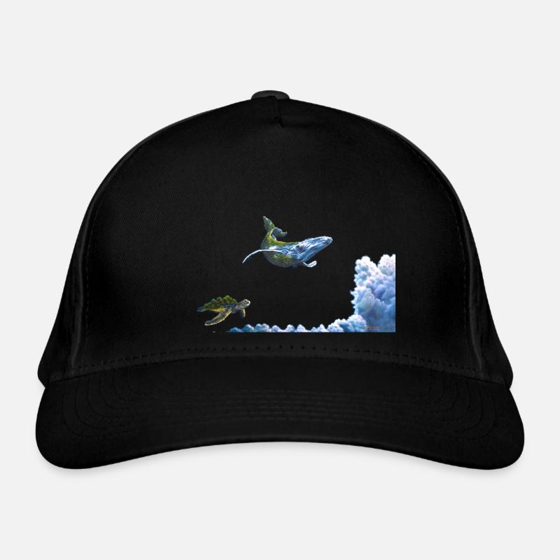 WAL and turtle copy Organic Baseball Cap