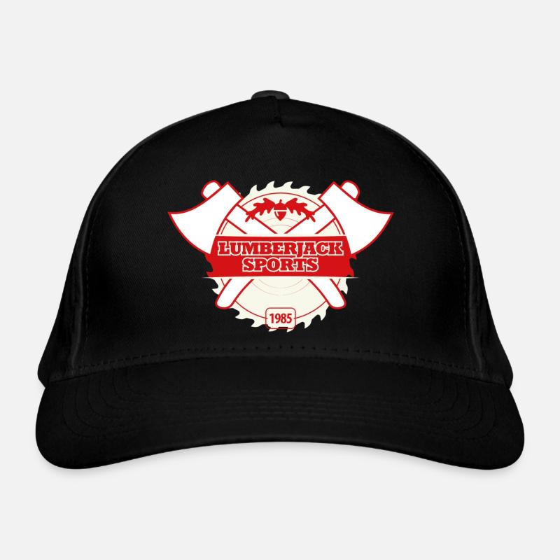logo du sport de bûcheron Casquette classique bio