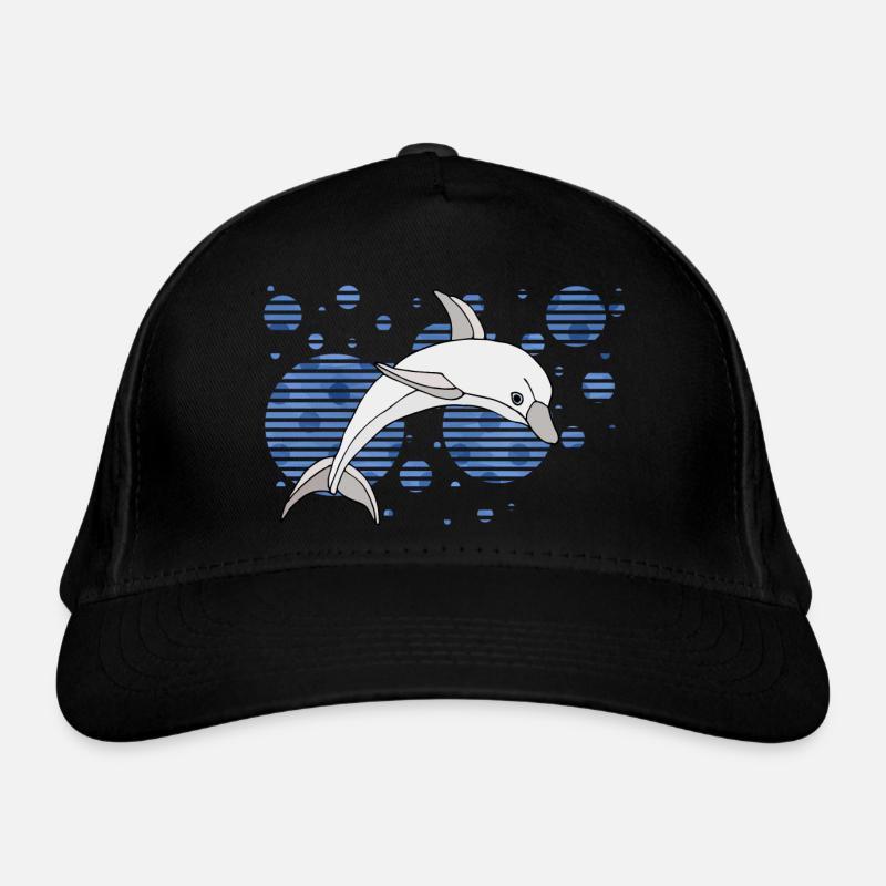 Delfin Bio-Baseballkappe