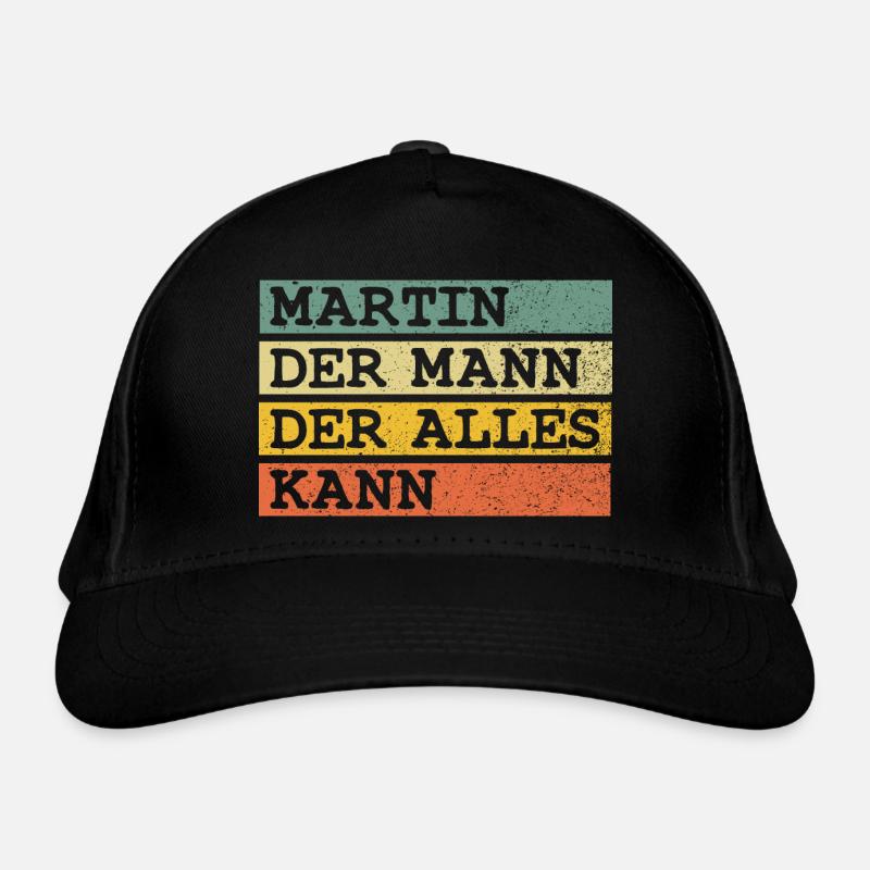 Der Mann Der Alles kann Martin Bio-Baseballkappe