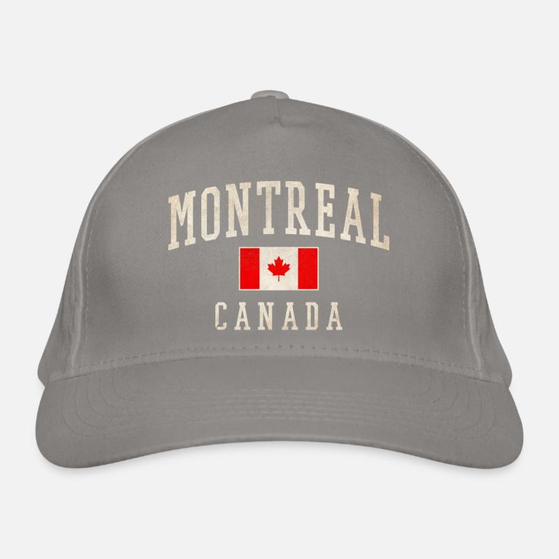 Montreal Canada Distressed Flag Bio-Baseballkappe