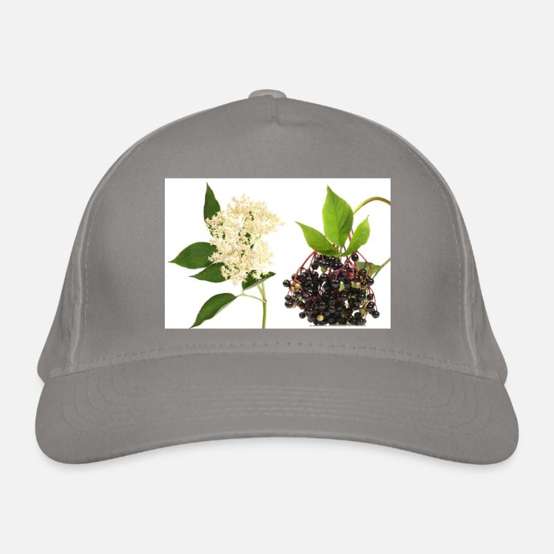 Holunder Bio-Baseballkappe