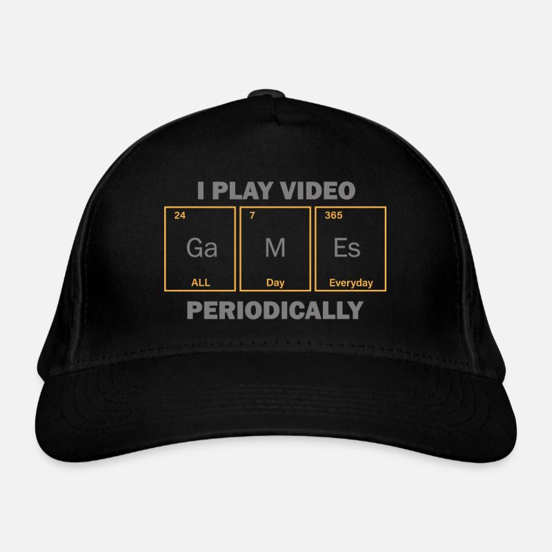 IPlayPeriodically - Casquette classique bio - noir