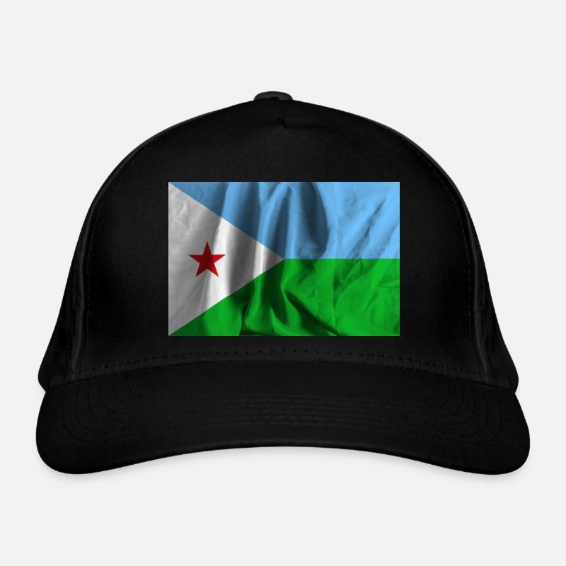 Drapeau de Djibouti Casquette classique bio