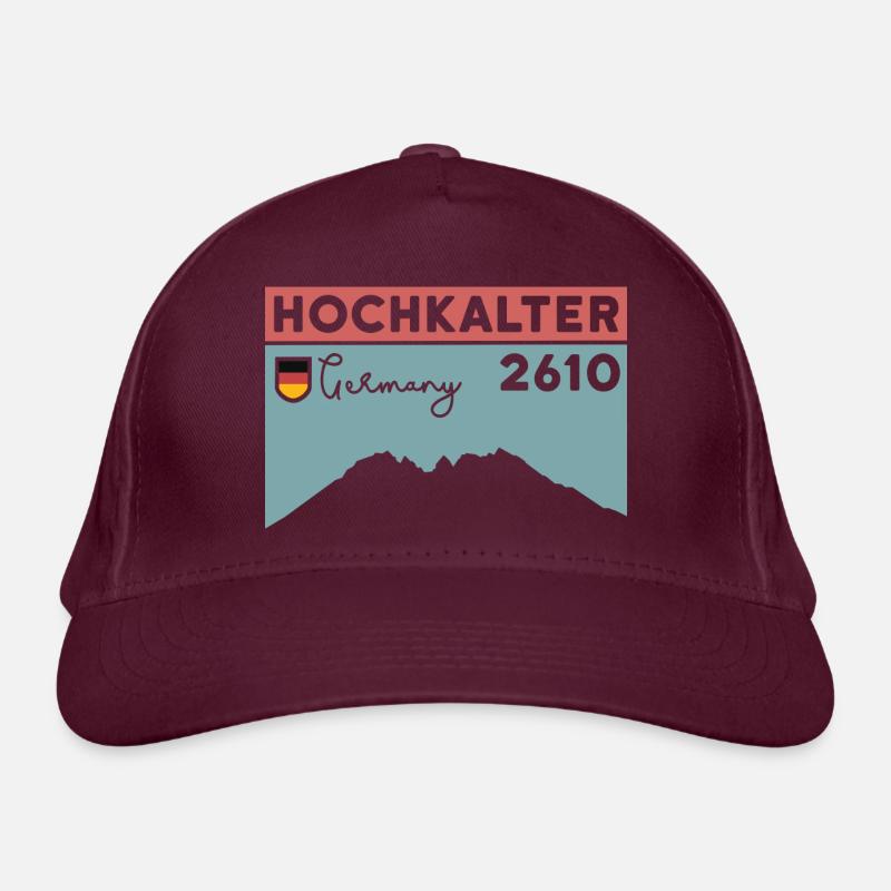 High Cold Crossing Normal Mountain Hike Organic Baseball Cap