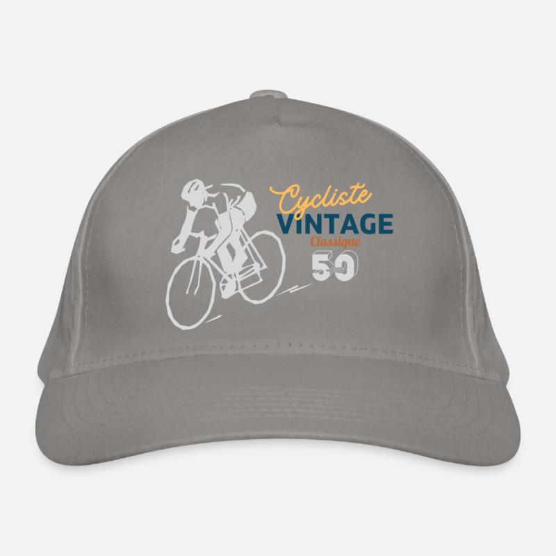 Klassischer Radfahrer Bio-Baseballkappe