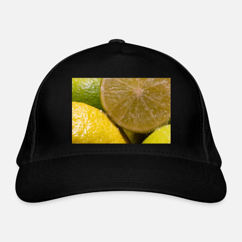 Limette Bio-Baseballkappe