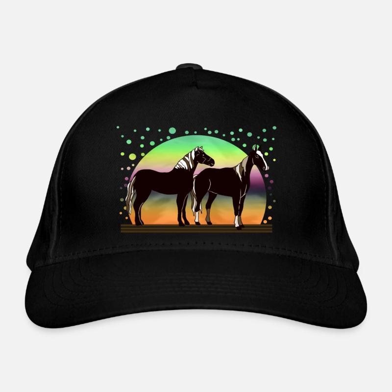 Chevaux Casquette classique bio