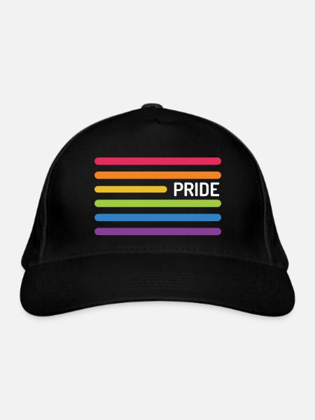 LGBT Pride Monat - Pride! - Bio-Baseballkappe - Schwarz