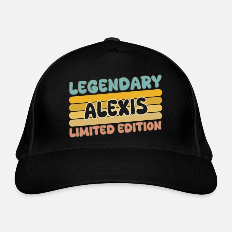 Alexis als Name Bio-Baseballkappe