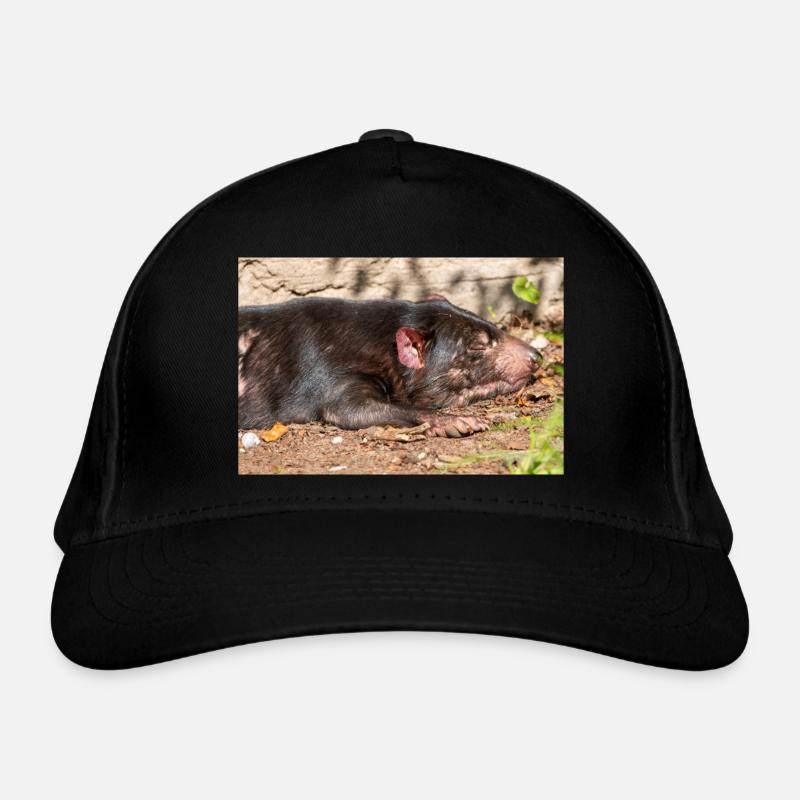 Tasmanian Devil (in german Beutelteufel) Organic Baseball Cap