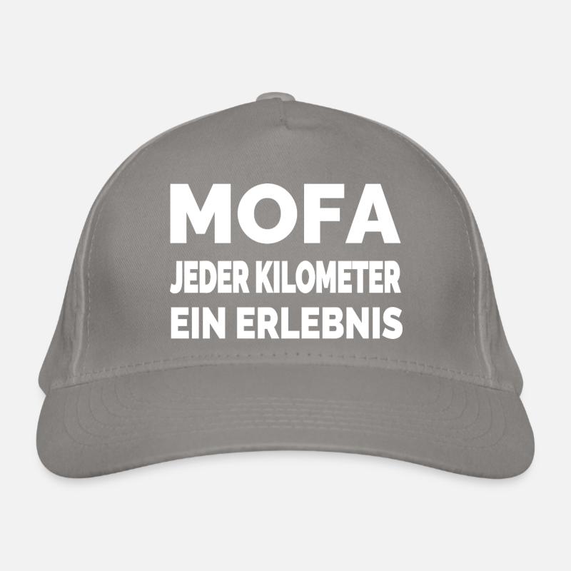 Mobylette Casquette classique bio