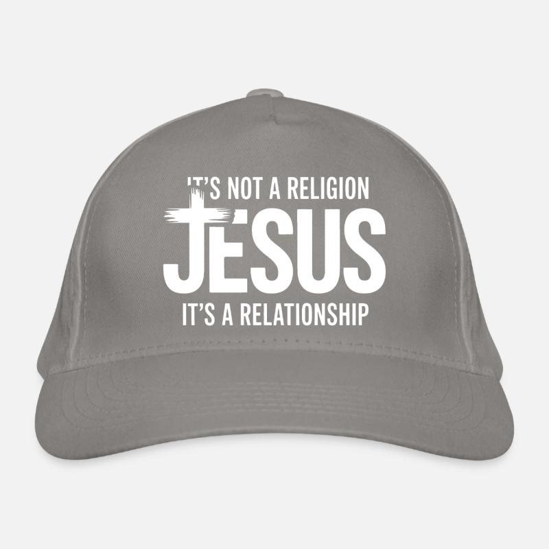 Jesus Relationship Tee Organic Baseball Cap