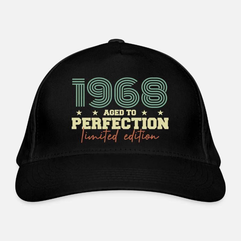 1968 - Casquette classique bio - noir