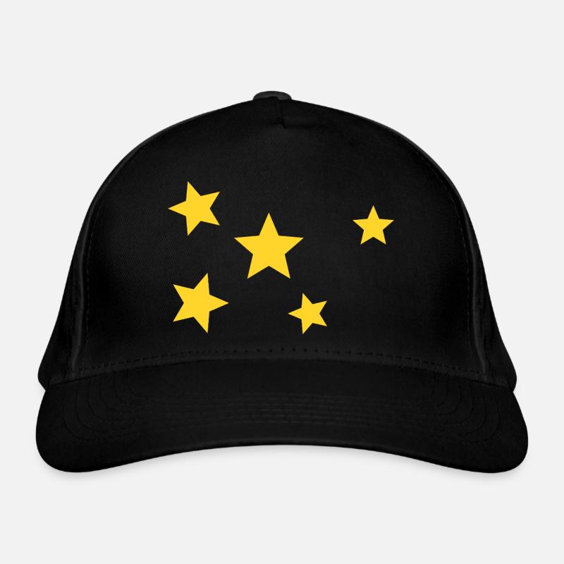 Sterne Bio-Baseballkappe