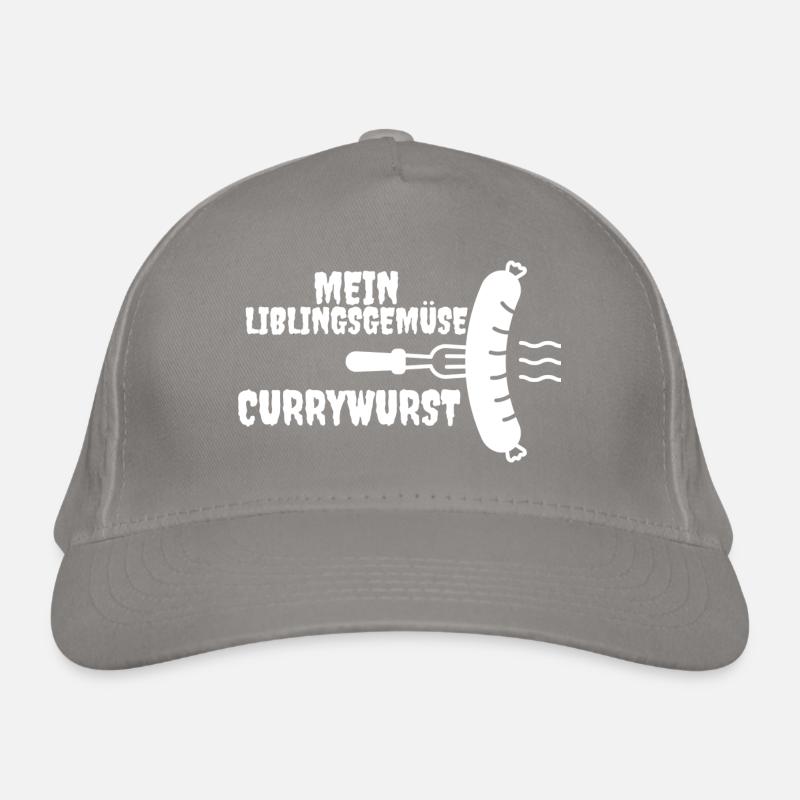 Currywurst Tag Bio-Baseballkappe