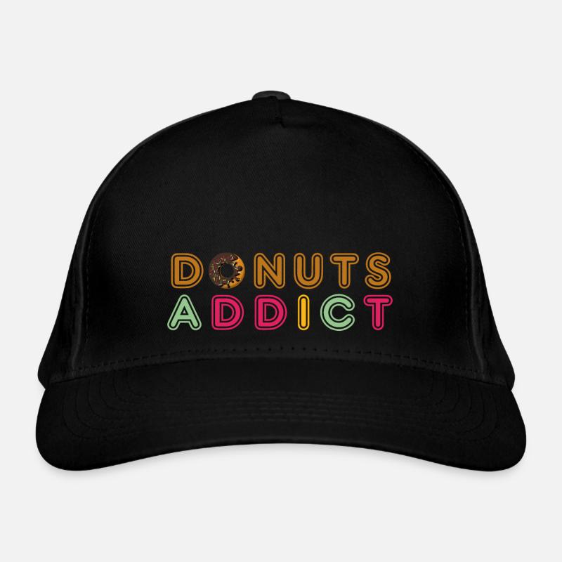 Donuts addict choco Casquette classique bio