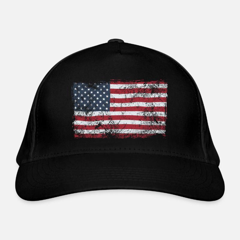 Drapeau des États-Unis - Amérique - Drapeau américain - Bannière étoilée Casquette classique bio