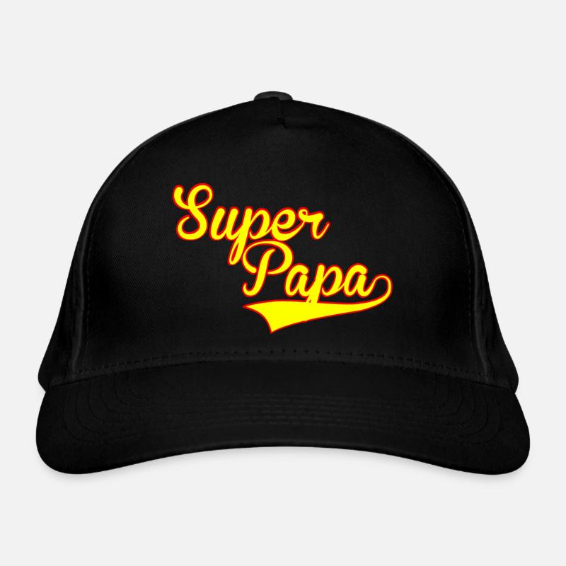 super papa Bio-Baseballkappe
