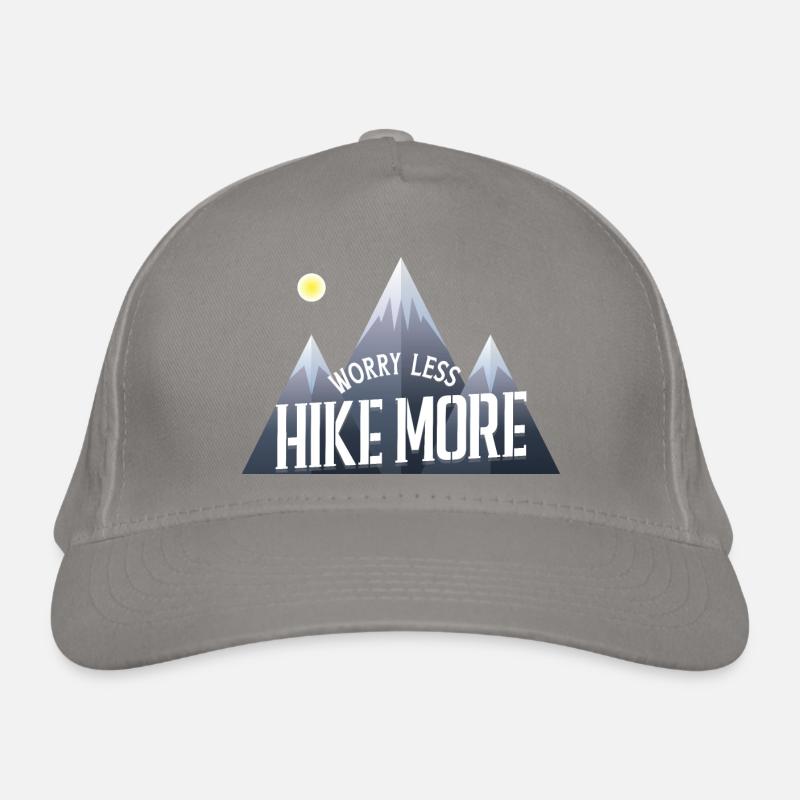 "Worry Less Wandering More" Wanderer T-Shirt Organic Baseball Cap