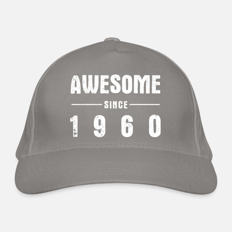 Awesome -since- 1960 Bio-Baseballkappe