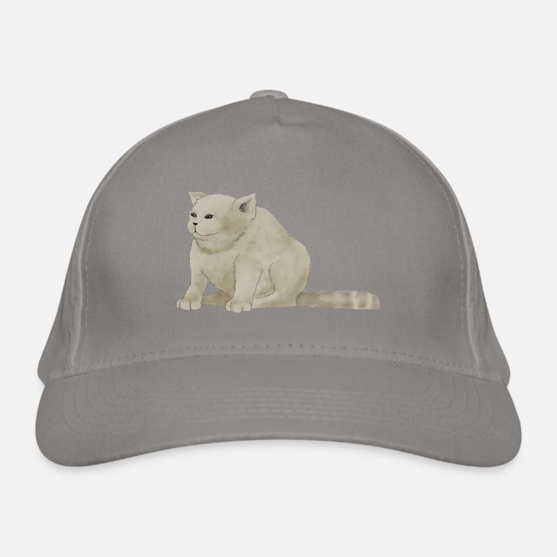Gros chat gâté Casquette classique bio