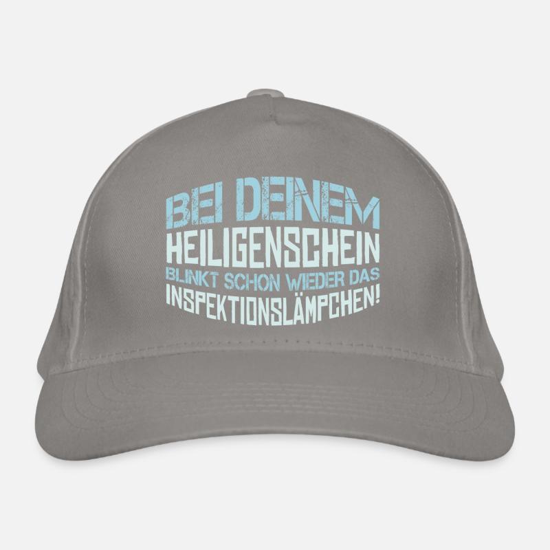 Heiligenschein - Spruch Statement Fun Sarkasmus Bio-Baseballkappe