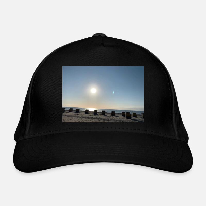 sehnsucht ostsee Bio-Baseballkappe