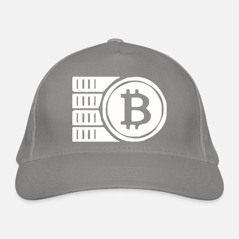 Bitcoin jeton Casquette classique bio