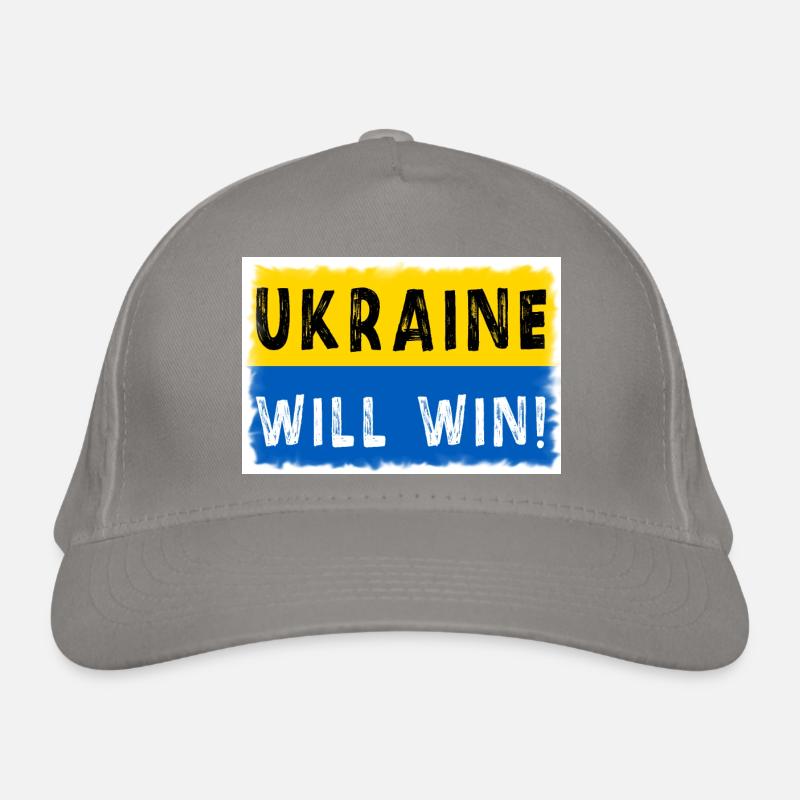 Ukraine will win Bio-Baseballkappe