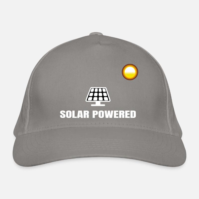 Solar Powered Sonne Solar Solarpanel Strom Bio-Baseballkappe