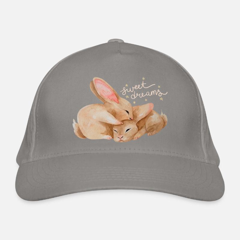 Cuddly bunnies Organic Baseball Cap