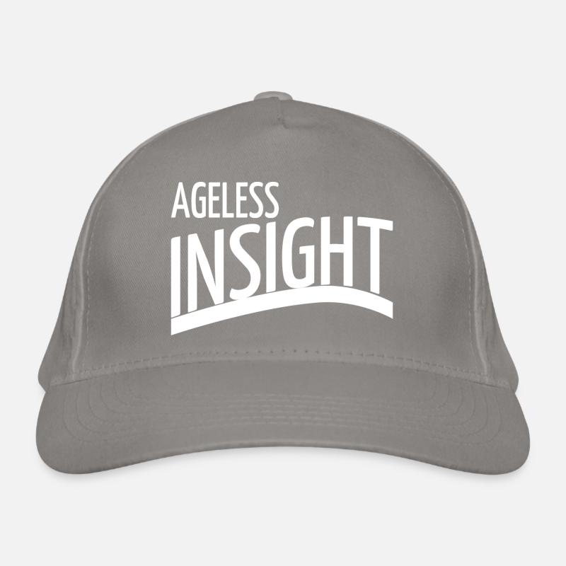 cool mind-focused wellness humor mental resilience Organic Baseball Cap