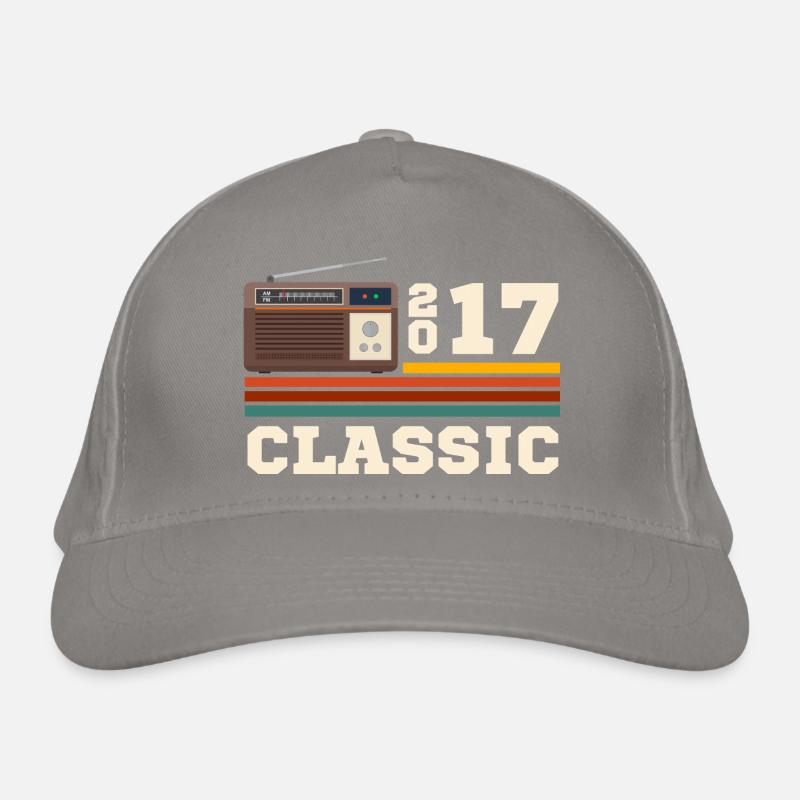 Anniversaire 2017 retro classic Casquette classique bio