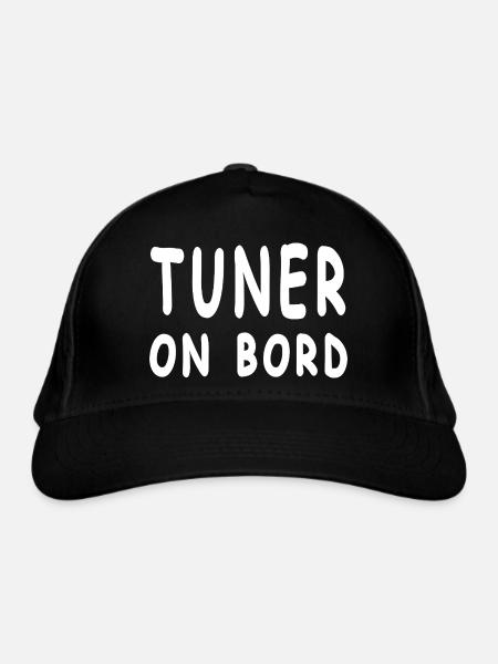 Tuner - Bio-Baseballkappe - Schwarz