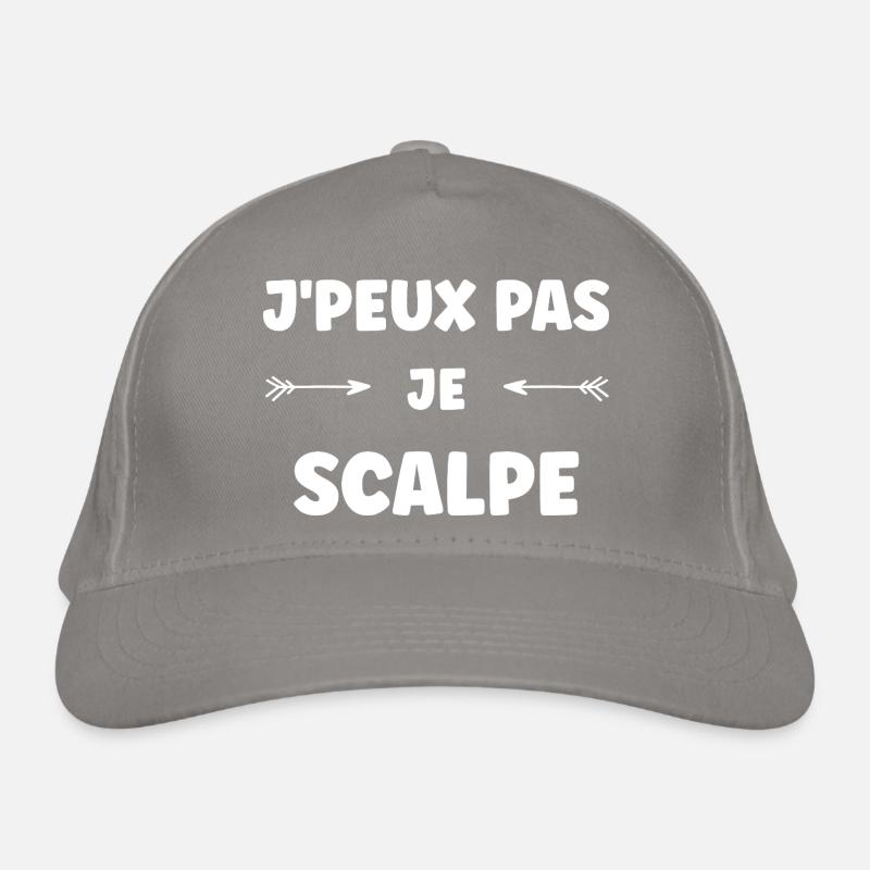 Je peux pas je scale Casquette classique bio