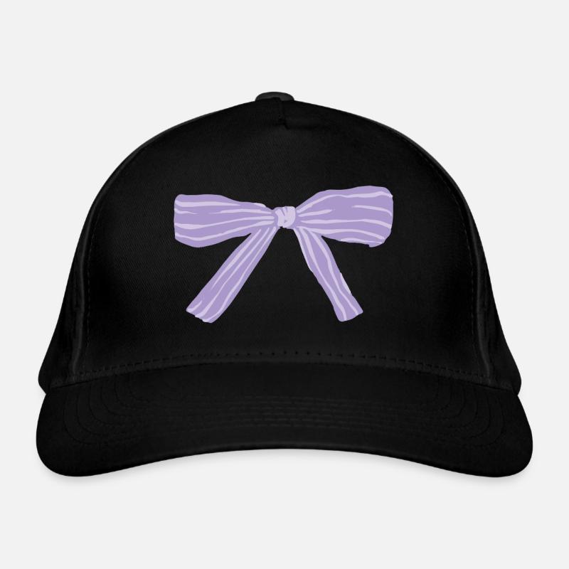 Ruban lavande Casquette classique bio
